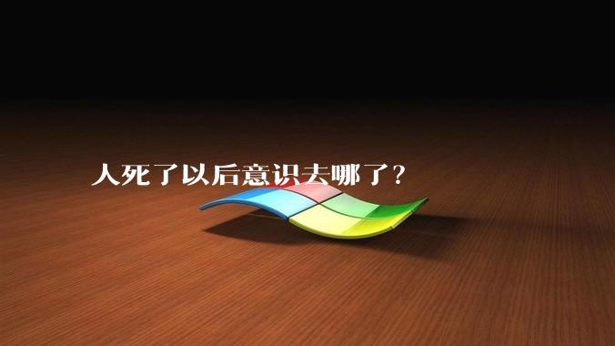 人死了以后意识去哪了？