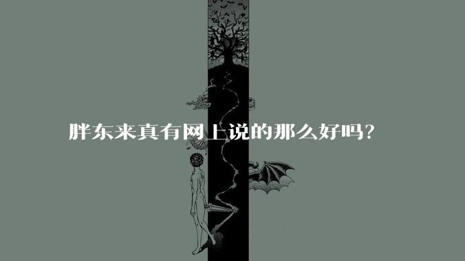 胖东来真有网上说的那么好吗？